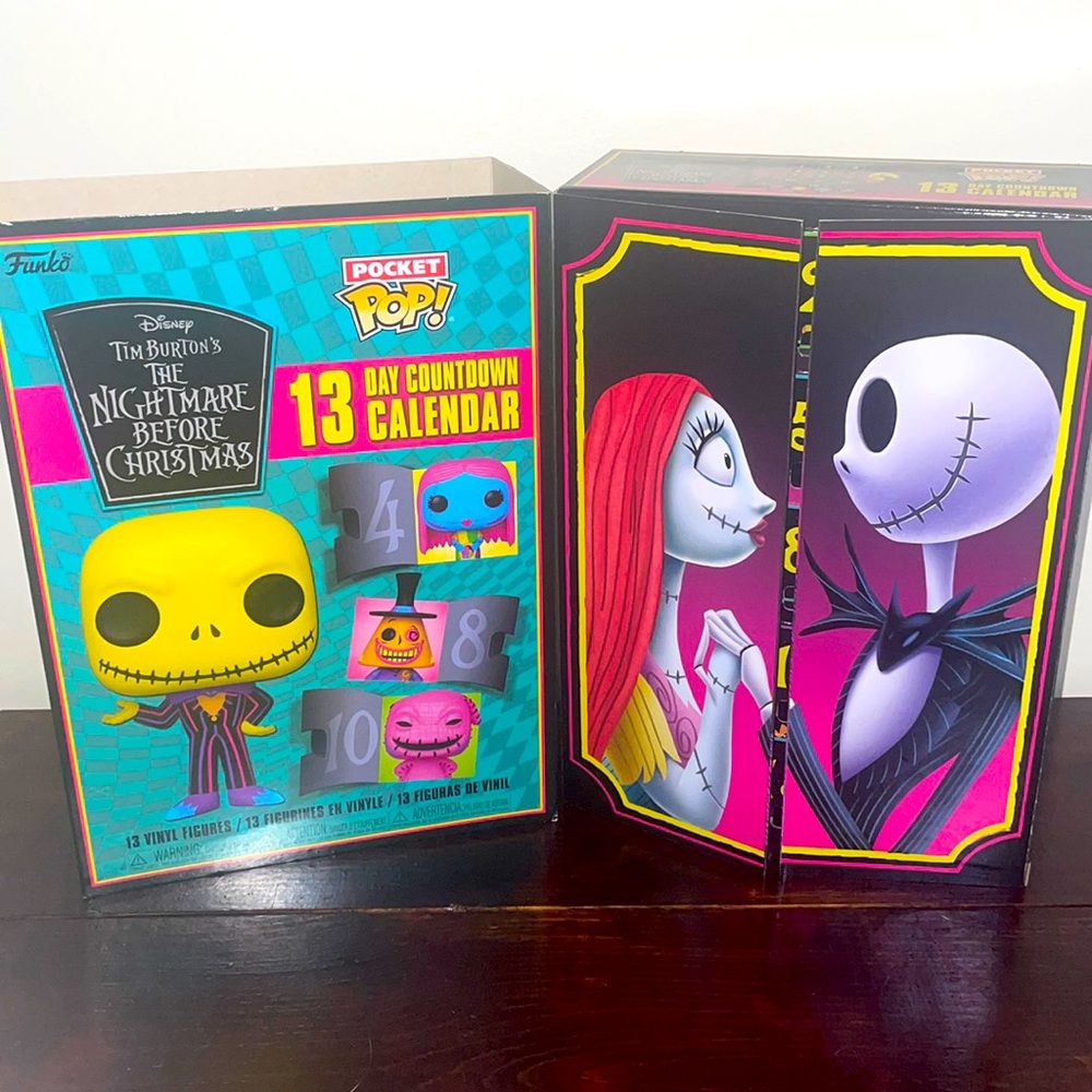 Funko pop Nightmare before Christmas countdown calendar